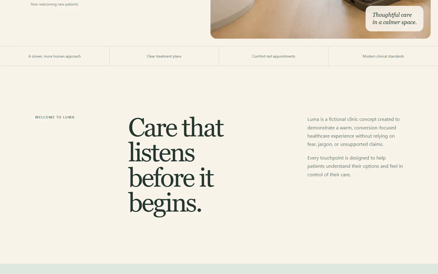 Luma desktop concept preview